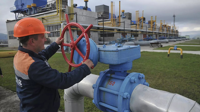 Rusya'nın Avrupa'ya boru hattıyla doğal gaz ihracatı 40 yılın en düşük seviyesinde