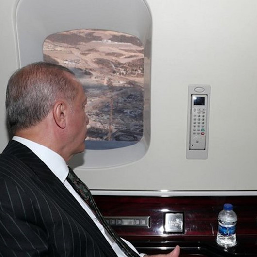 Cumhurbaşkanı Erdoğan Akkuyu Nükleer Güç Santrali'nde incelemelerde bulundu