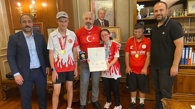 Türkiye’nin Özel Sporcularından Koza'ya teşekkür