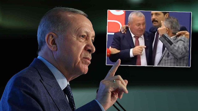 Erdoğan, Şimşek'e geçmiş olsun dileklerini iletti.