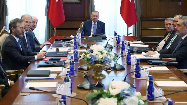 Cumhurbaşkanlığı Yüksek İstişare Kurulu, Cumhurbaşkanı Recep Tayyip Erdoğan başkanlığında Beştepe’de toplandı.  