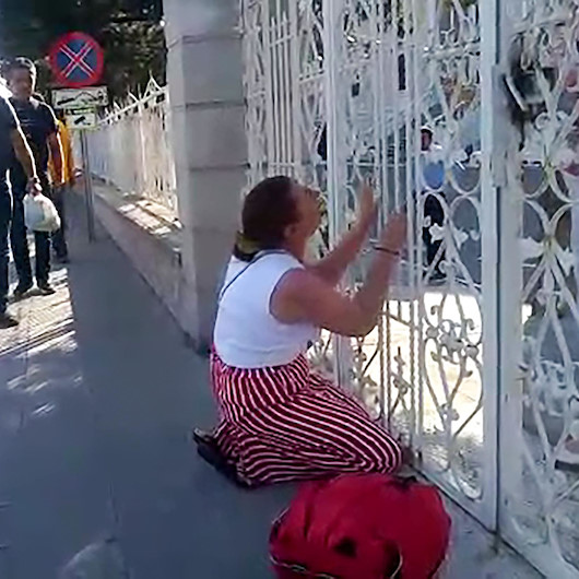 Bebeğinin kaçırıldığını söyleyip ağlayarak yardım istedi