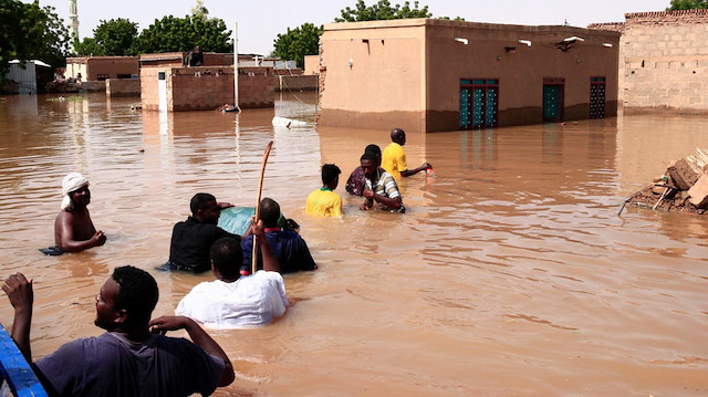 Sudan'da sel felaketi