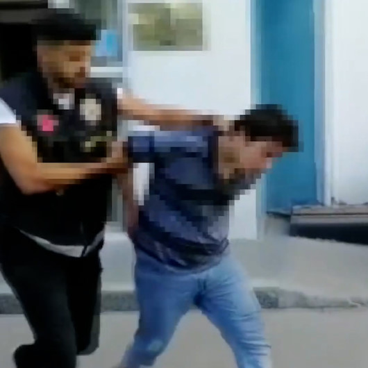 Türk bayrağına basarak video çeken kişi tutuklandı
