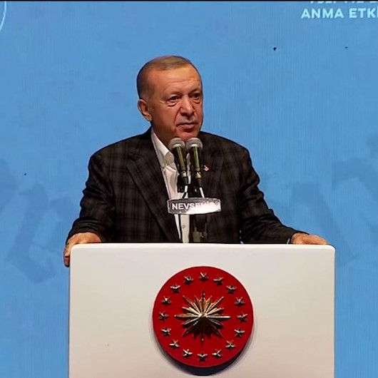 Cumhurbaşkanı Erdoğan: Alevi Bektaşi vatandaşlarımız üzerinde oynanan alçak oyunu hep birlikte bozacağız