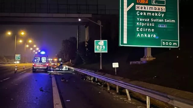 İstanbul Kavacık'ta kaza