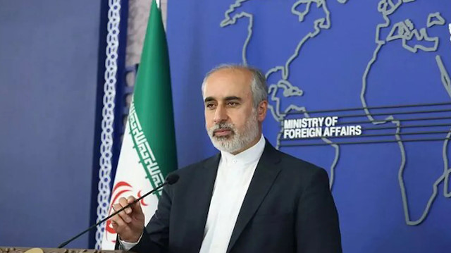 ​İran Dışişleri Bakanlığı Sözcüsü Nasır Kenani.