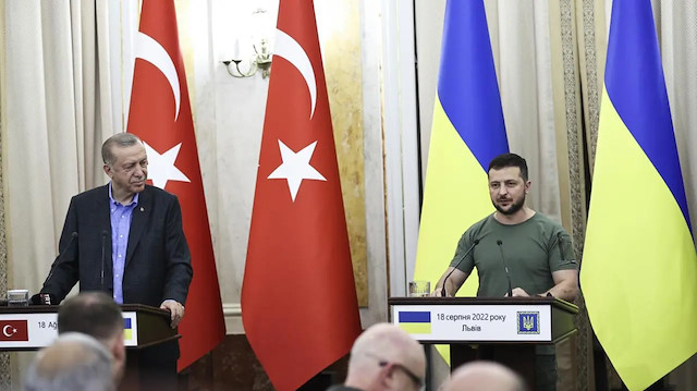 Cumhurbaşkanı Erdoğan ve Ukrayna lideri Zelenski