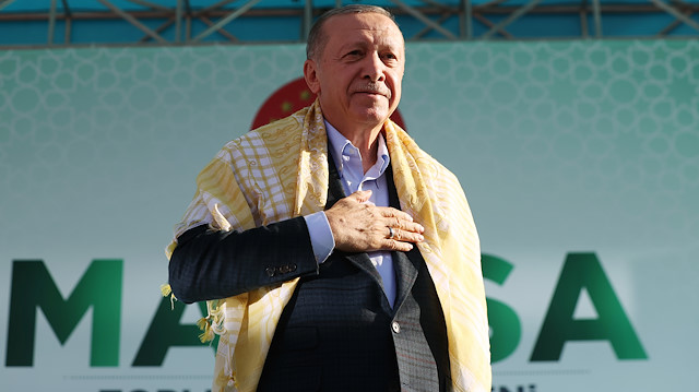 Cumhurbaşkanı Erdoğan Manisa'da açıklama yaptı.