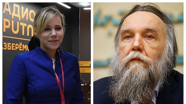Alexander Dugin ve kızı Darya Dugina.