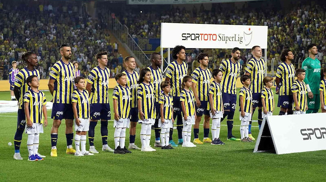 Fenerbahçe'nin Adana Demirspor maçı 11'i