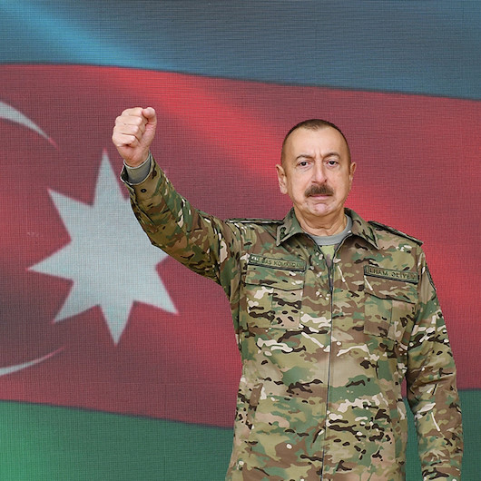 İlham Aliyev: Azerbaycan Ordusu Laçın şehrinde konuşlandırıldı