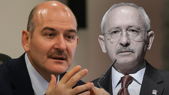 İçişleri Bakanı Süleyman Soylu - CHP Genel Başkanı Kemal Kılıçdaroğlu