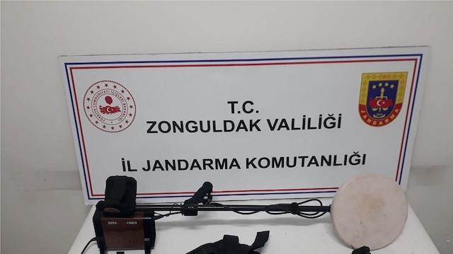 Zonguldak’ta define avı