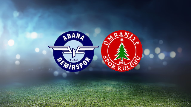 Adana Demirspor-Ümraniyespor canlı maç izle
