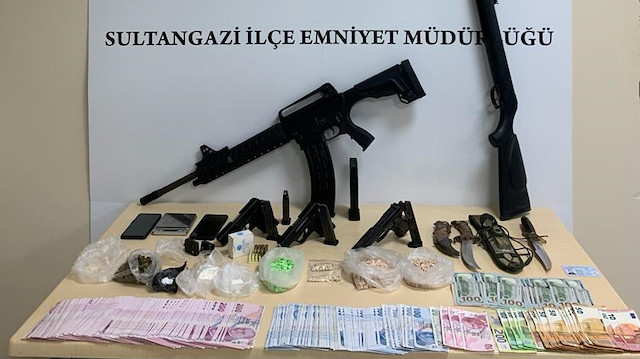 İstanbul'da uyuşturucu operasyonu.