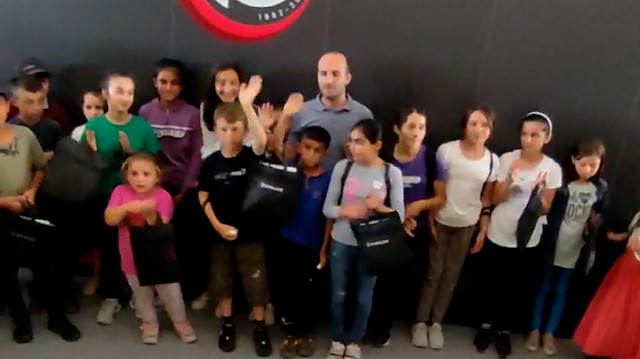 40 köy çocuğunun ilk Teknofest coşkusu