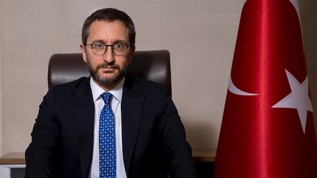 Cumhurbaşkanlığı İletişim Başkanı Fahrettin Altun açıklama yaptı.