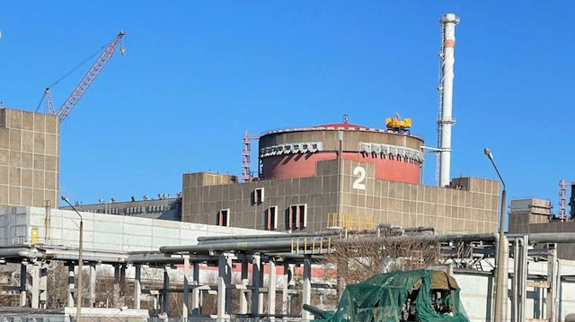 Avrupa'nın en büyük nükleer santrali Zaporijya.