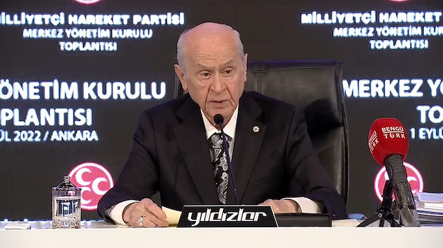 ​MHP Genel Başkanı Devlet Bahçeli