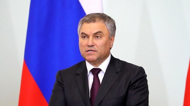 Rusya Devlet Duması Başkanı Vyacheslav Volodin: