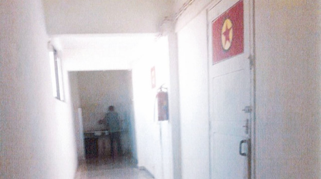 Lavrion Kampında PKK'ya oda tahsis edilmiş.