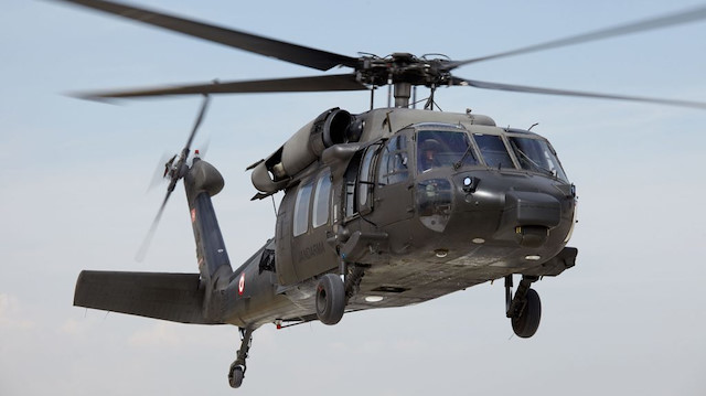 Pençe-Kilit Harekât bölgesinde Skorsky tipi helikopter sert iniş yaptı