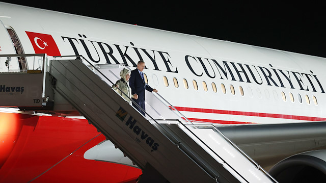 Cumhurbaşkanı Erdoğan Hırvatistan'a gitti.