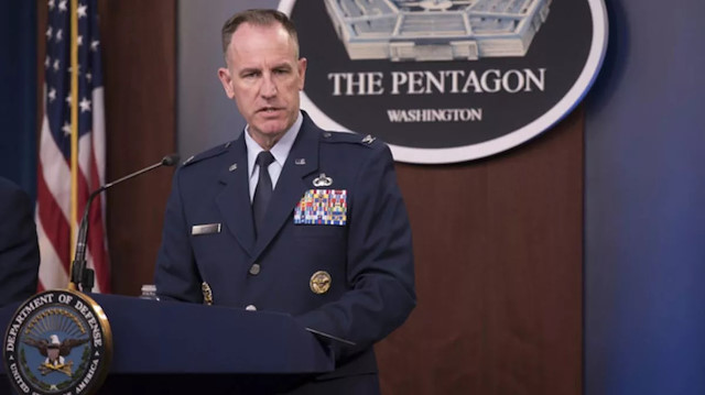 Pentagon Sözcüsü Tuğgeneral Patrick Ryder.