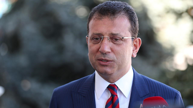 CHP’li İBB Başkanı Ekrem İmamoğlu.