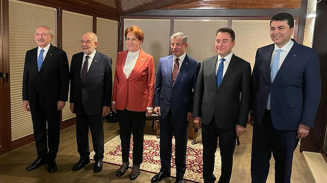 Altı muhalefet parti liderler
