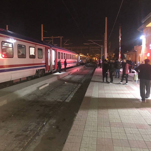 Doğu Ekspresi Yozgat'ta raydan çıktı