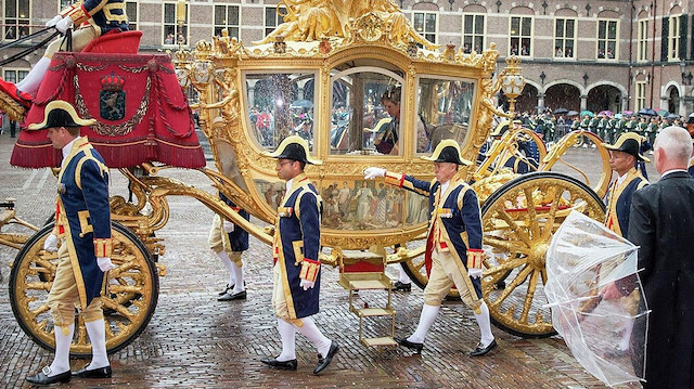 Hollanda Kraliyet arabası.