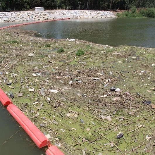 Çöplük değil Büyük Menderes Nehri