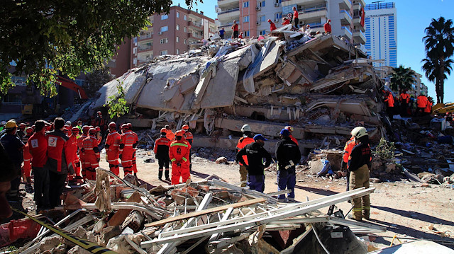 İzmir'de 30 Ekim 2020'de meydana gelen depremde yıkılan Rıza Bey Apartmanı'nda 36 kişi hayatını kaybetmiş, 17 kişi yaralanmıştı.