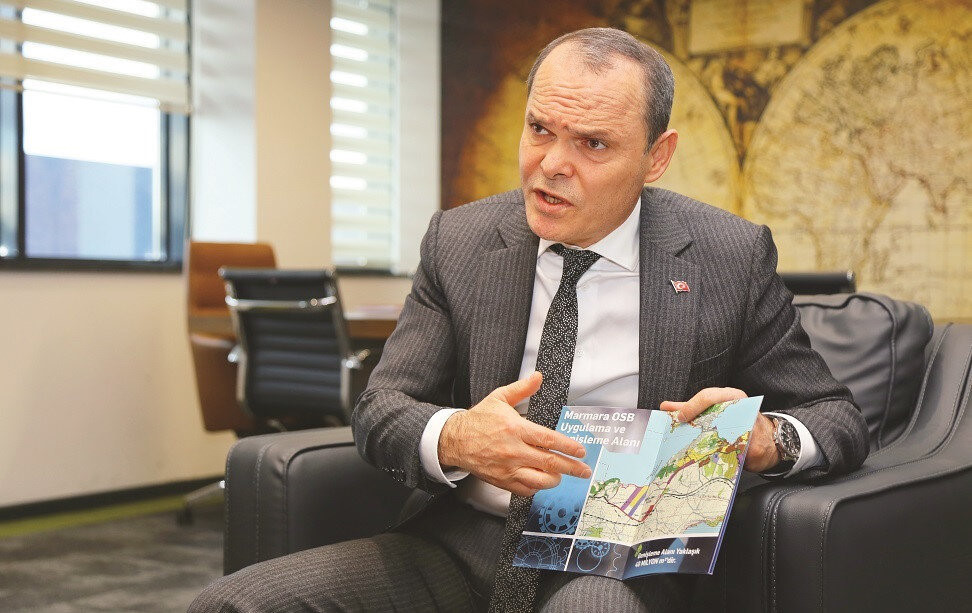 Marmara OSB'nin Başkanı Saadettin Çay