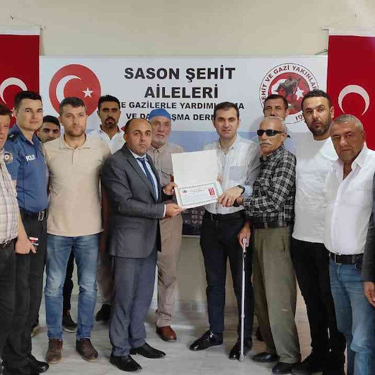 Kaymakam Mete şehit yakınlarıyla bir araya geldi