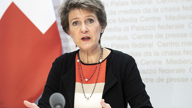  İsviçre Enerji Bakanı Simonetta Sommaruga