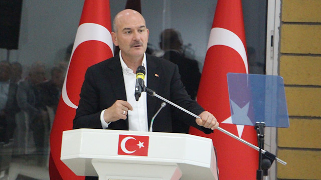 İçişleri Bakanı Süleyman Soylu sosyal medya hesabından açıklama yaptı.