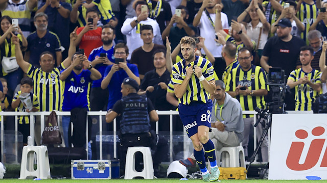 İsmail Yüksek, bu sezon Fenerbahçe formasıyla çıktığı 8 maçta 1 gol attı.