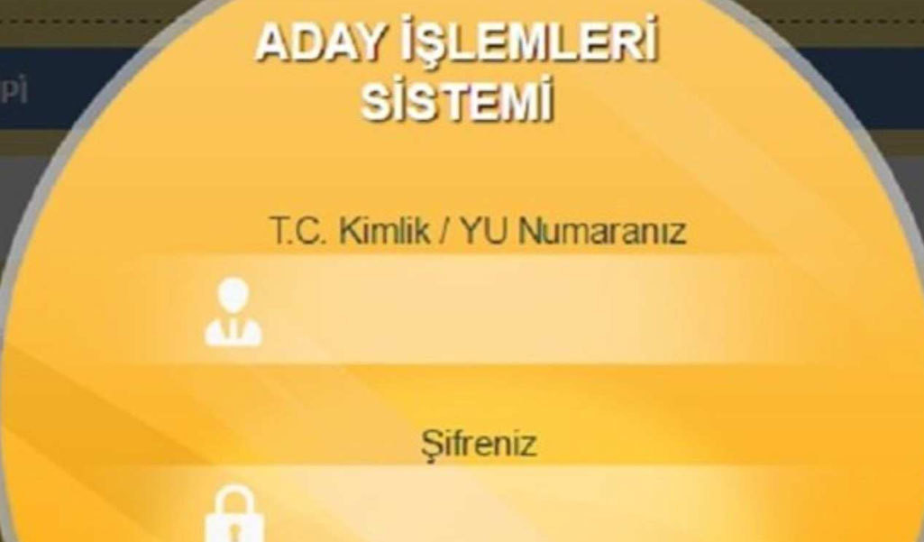 ÖSYM şifremi unuttum ne yapmalıyım