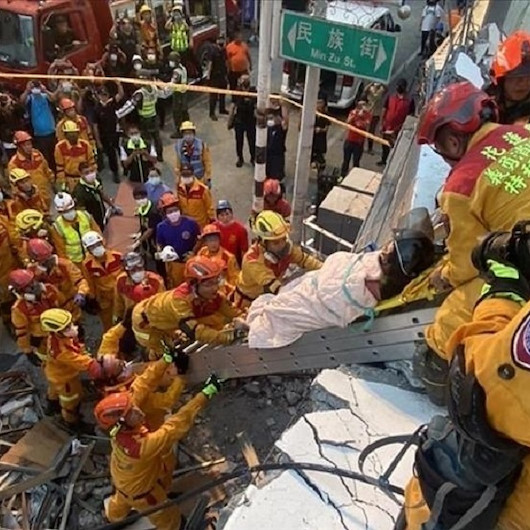مصرع شخص وإصابة آخرين جراء زلزال تايوان