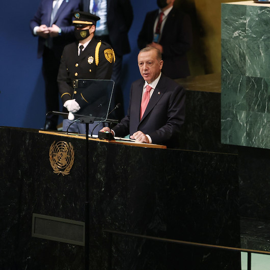 Cumhurbaşkanı Erdoğan BM Genel Kurulu'nda dünyaya seslendi: Dünya 5'ten büyüktür ve daha adil bir dünya mümkündür