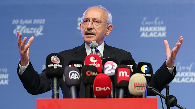 ​CHP Genel Başkanı Kemal Kılıçdaroğlu.