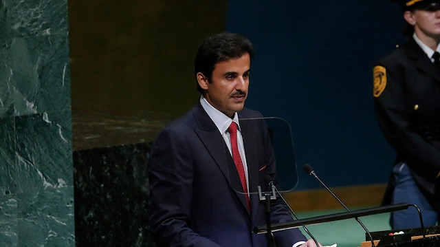 Katar Emiri, Filistin'deki 'yerleşimci işgalini' ve Suriye'deki 'uluslararası acizliği' eleştirdi