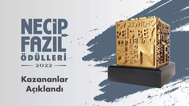 2022 Necip Fazıl Ödülleri açıklandı.