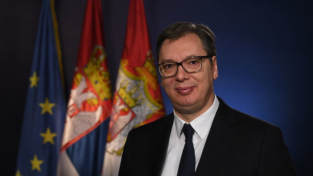 Sırbistan Cumhurbaşkanı Aleksandar Vucic