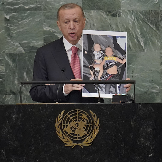 Cumhurbaşkanı Erdoğan'ın BM'de Ege'deki zulmü anlatması Yunan basını çıldırdı