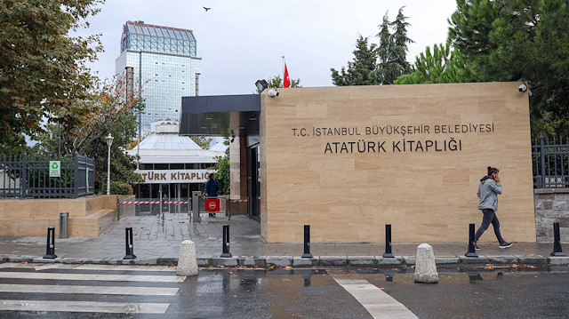 Atatürk Kitaplığı 1981 yılından bu yana Beyoğlu'ndaki binada hizmet veriyordu.