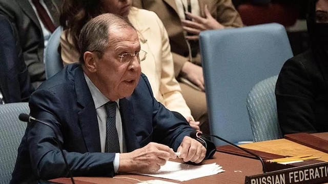 Rusya Dışişleri Bakanı Sergey Lavrov BM'de konuştu.